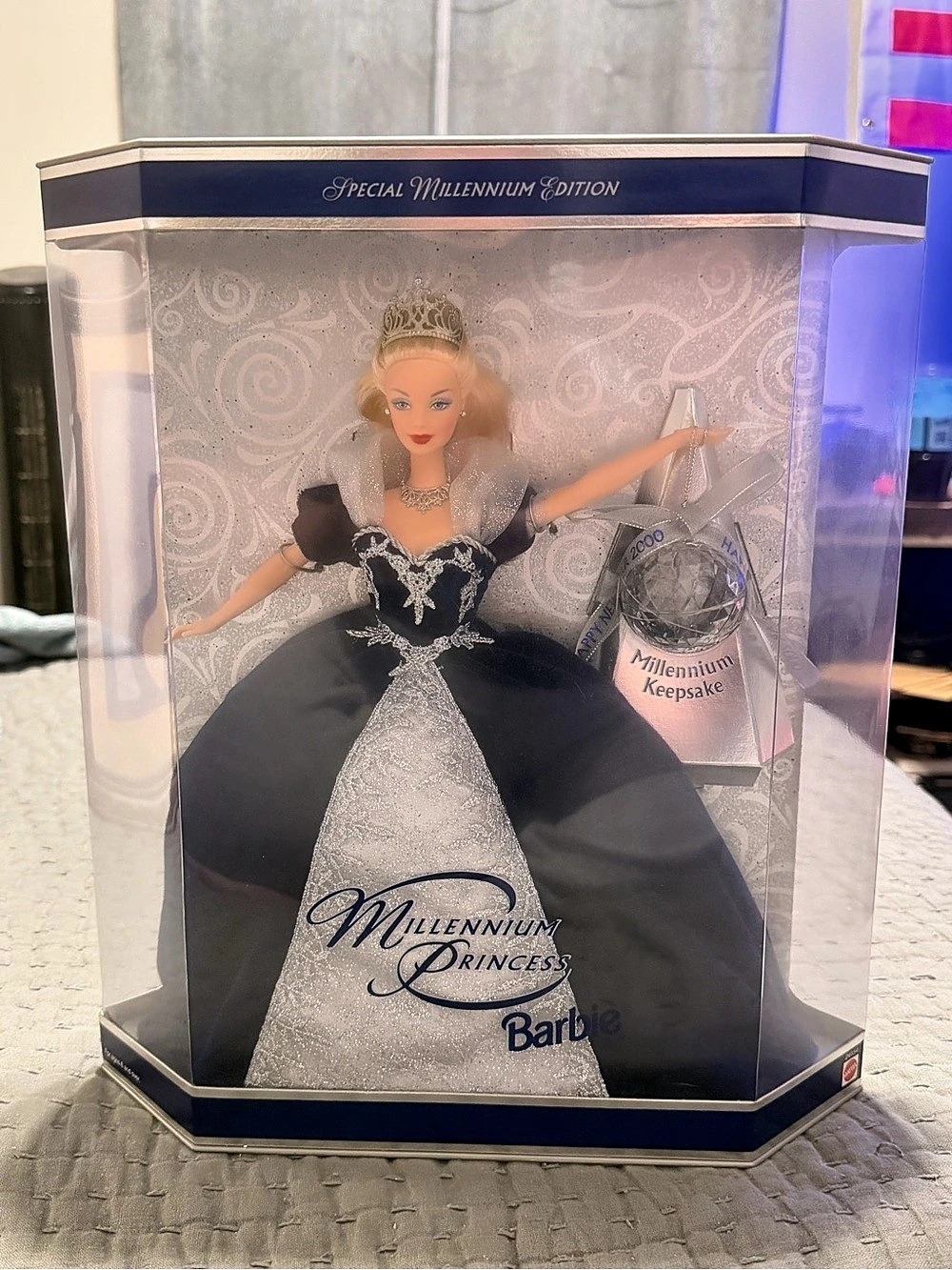 Barbie Millennium Princess Barbie Collectible Doll in Black & Silver New in box